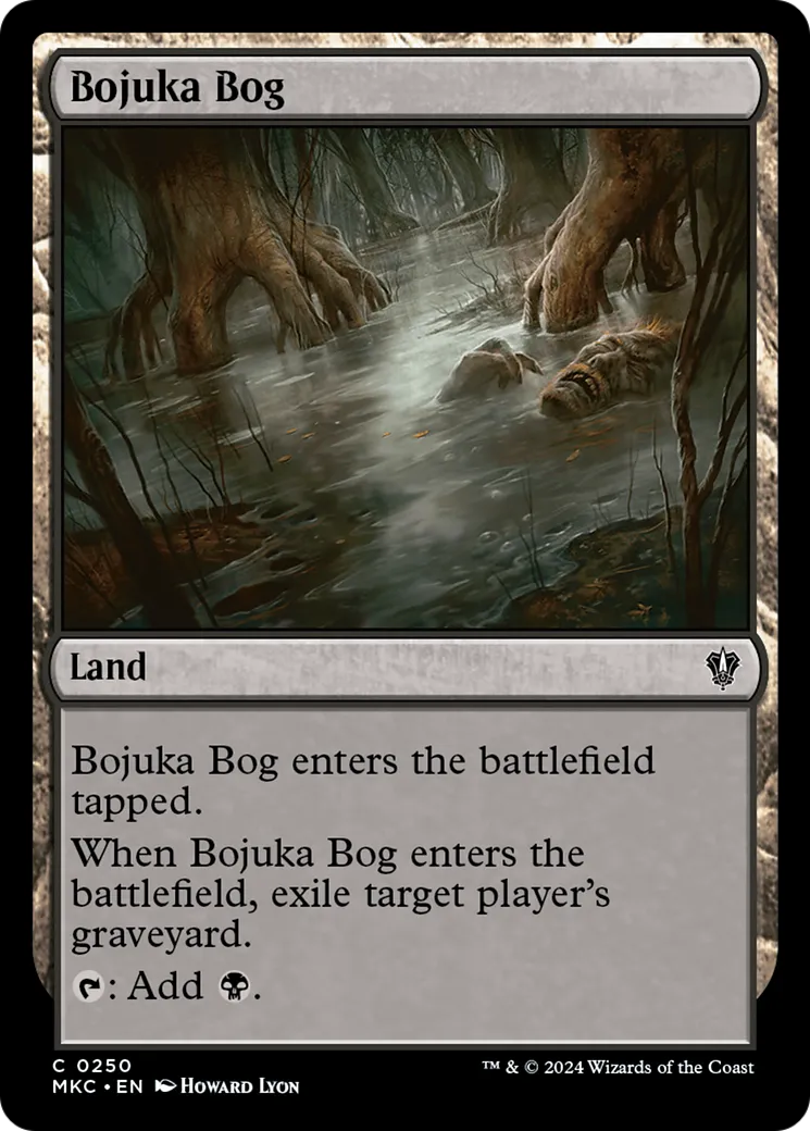Bojuka Bog — Murders at Karlov Manor Commander — Magic: The Gathering