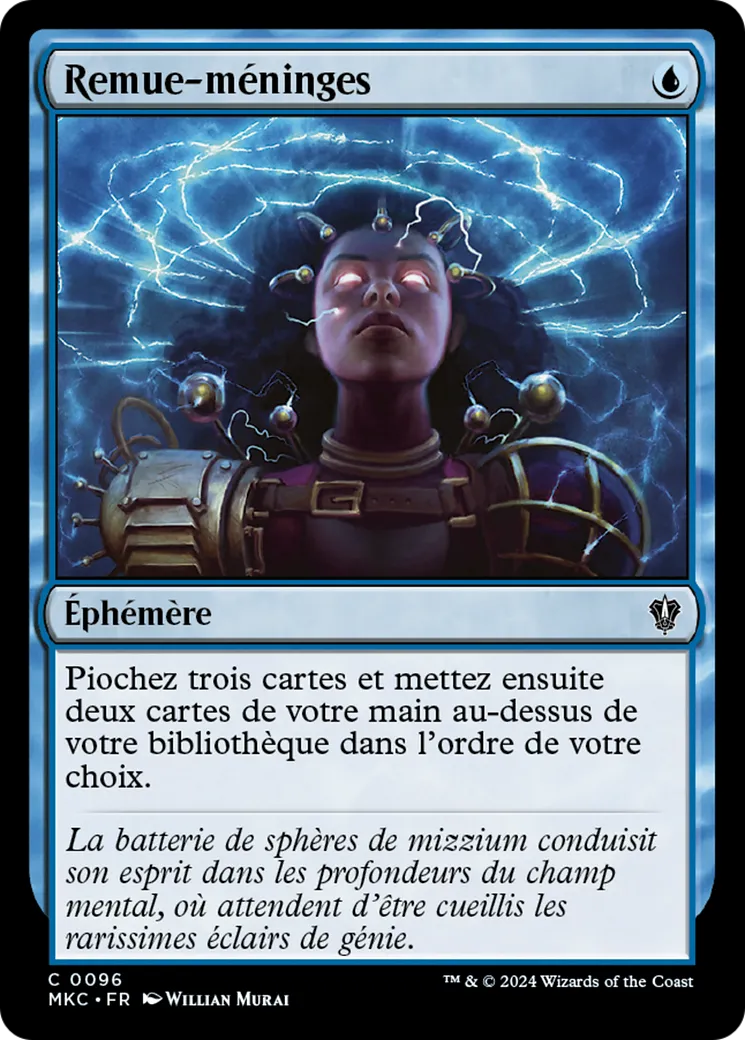 Remue-méninges — Murders at Karlov Manor Commander — Magic: The Gathering