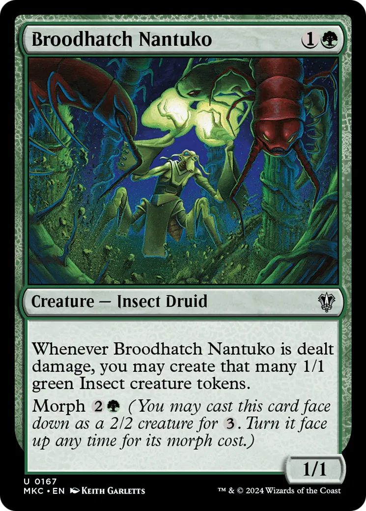 Broodhatch Nantuko — Murders at Karlov Manor Commander — Magic: The Gathering