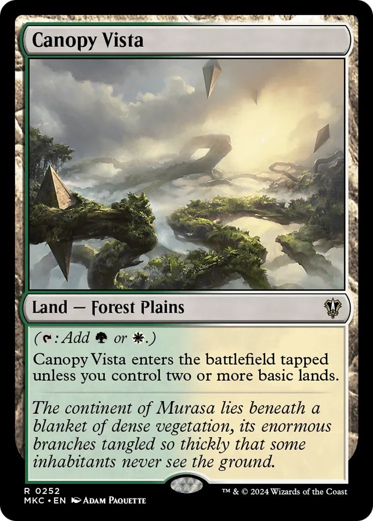 Canopy Vista — Murders at Karlov Manor Commander — Magic: The Gathering