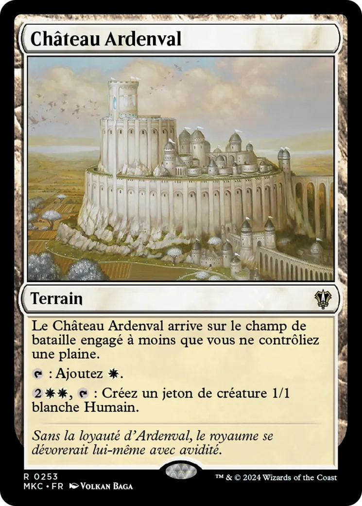 Château Ardenval — Murders at Karlov Manor Commander — Magic: The Gathering