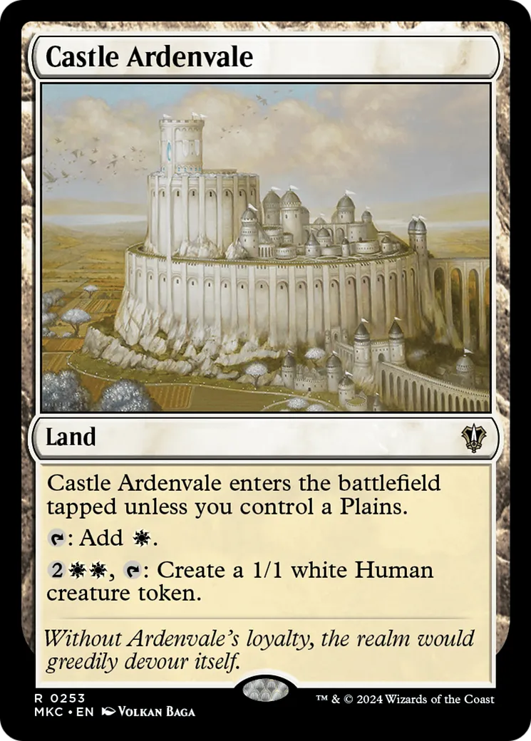 Castle Ardenvale — Murders at Karlov Manor Commander — Magic: The Gathering