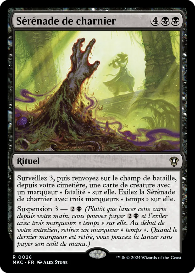 Sérénade de charnier — Murders at Karlov Manor Commander — Magic: The Gathering