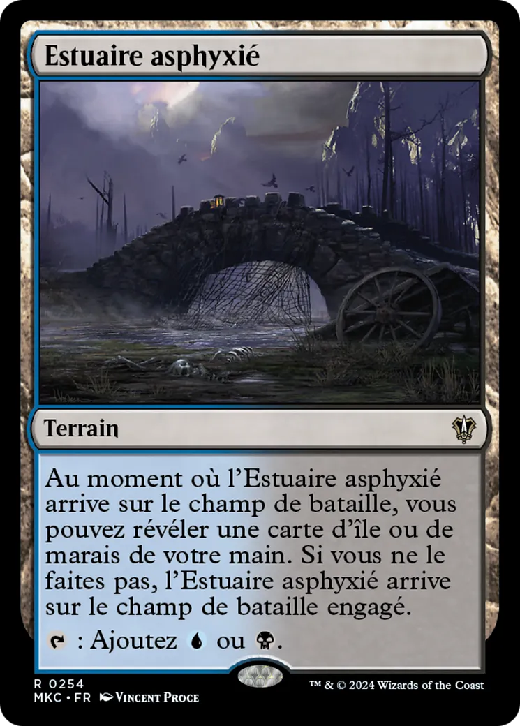 Estuaire asphyxié — Murders at Karlov Manor Commander — Magic: The Gathering