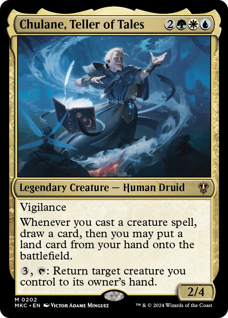 Chulane, Teller of Tales — Murders at Karlov Manor Commander — Magic: The Gathering