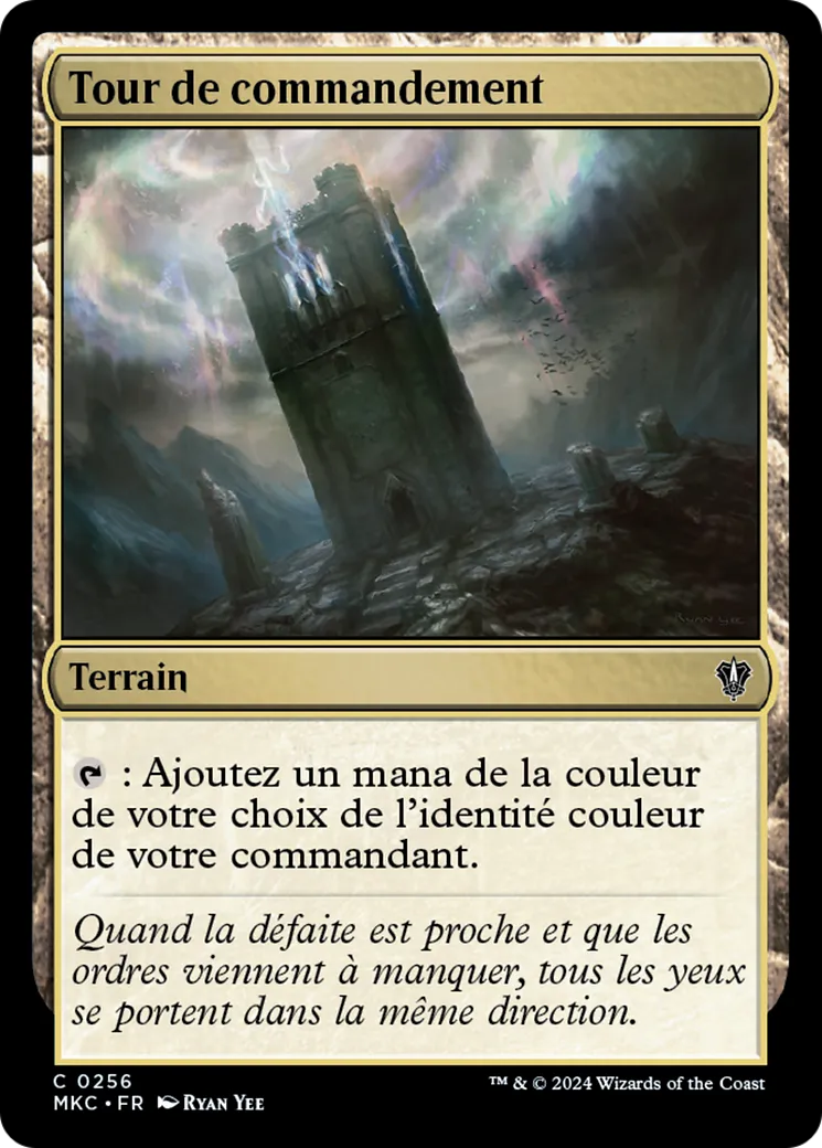 Tour de commandement — Murders at Karlov Manor Commander — Magic: The Gathering