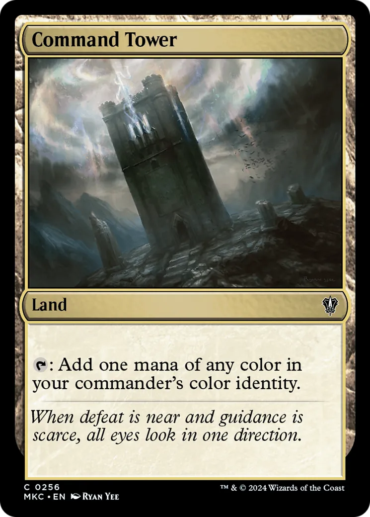 Command Tower — Murders at Karlov Manor Commander — Magic: The Gathering