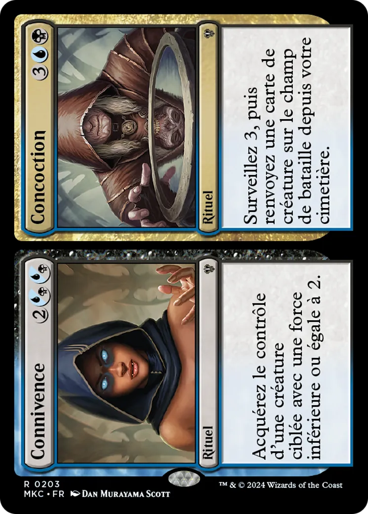 Connivence // Concoction — Murders at Karlov Manor Commander — Magic: The Gathering
