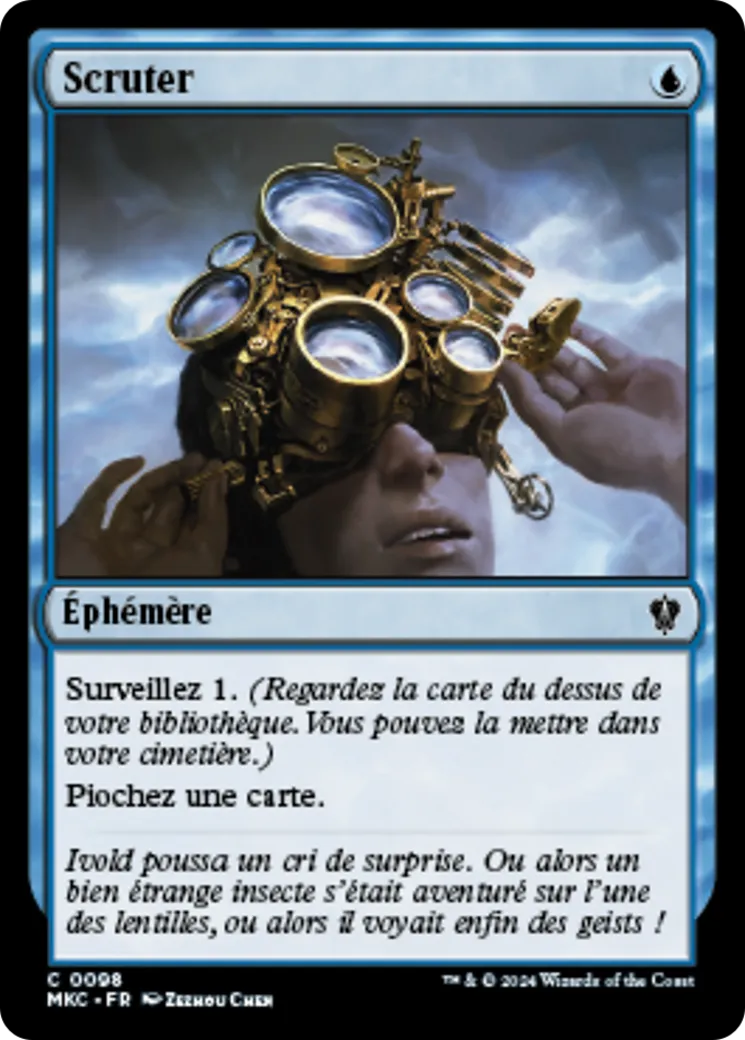 Scruter — Murders at Karlov Manor Commander — Magic: The Gathering