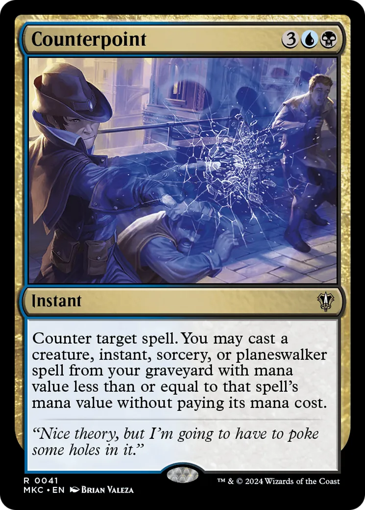 Contrepoint — Murders at Karlov Manor Commander — Magic: The Gathering