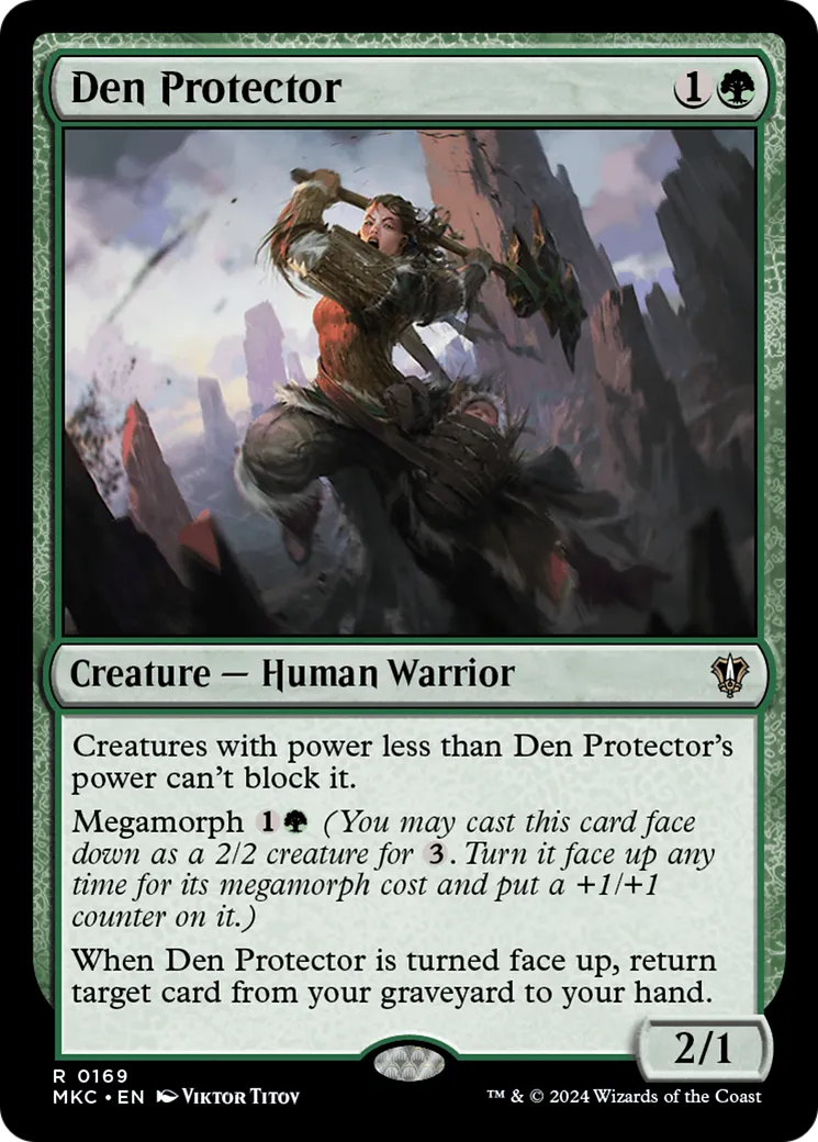 Den Protector — Murders at Karlov Manor Commander — Magic: The Gathering