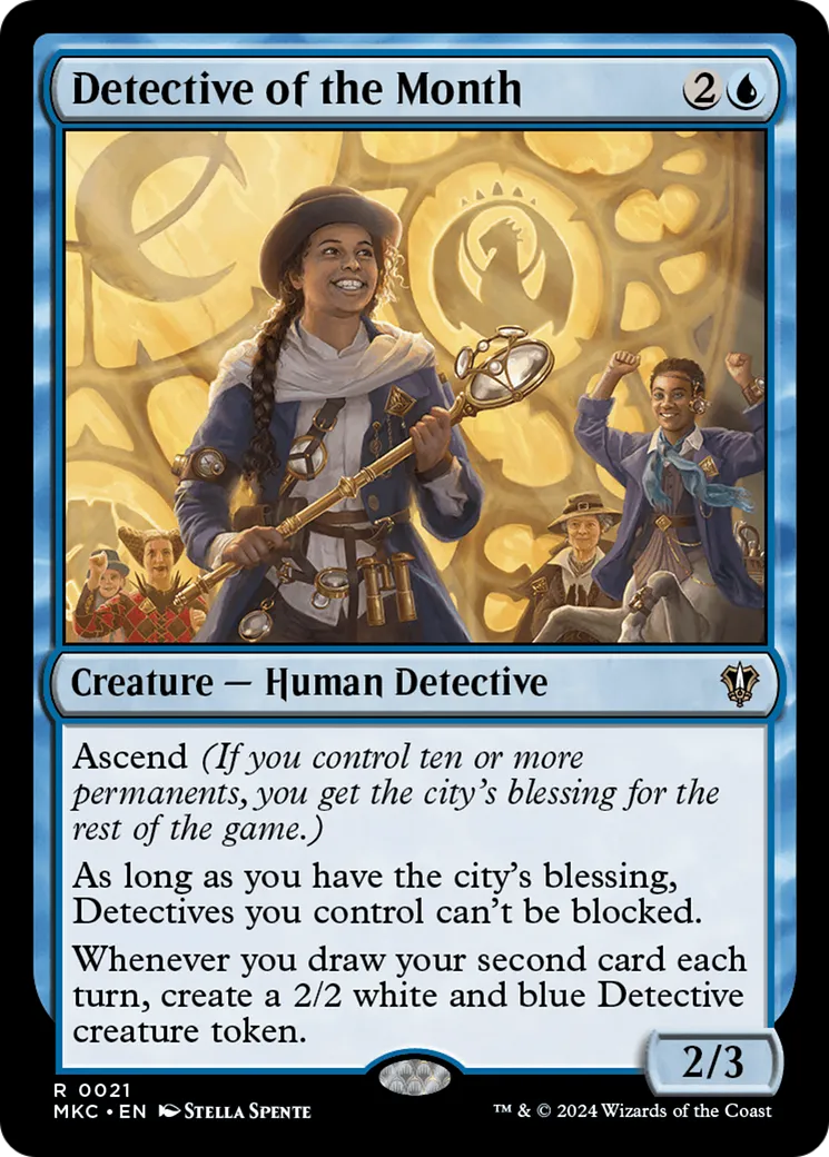 Detective of the Month — Murders at Karlov Manor Commander — Magic: The Gathering