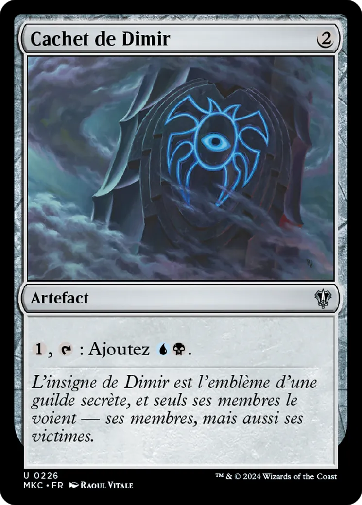 Cachet de Dimir — Murders at Karlov Manor Commander — Magic: The Gathering