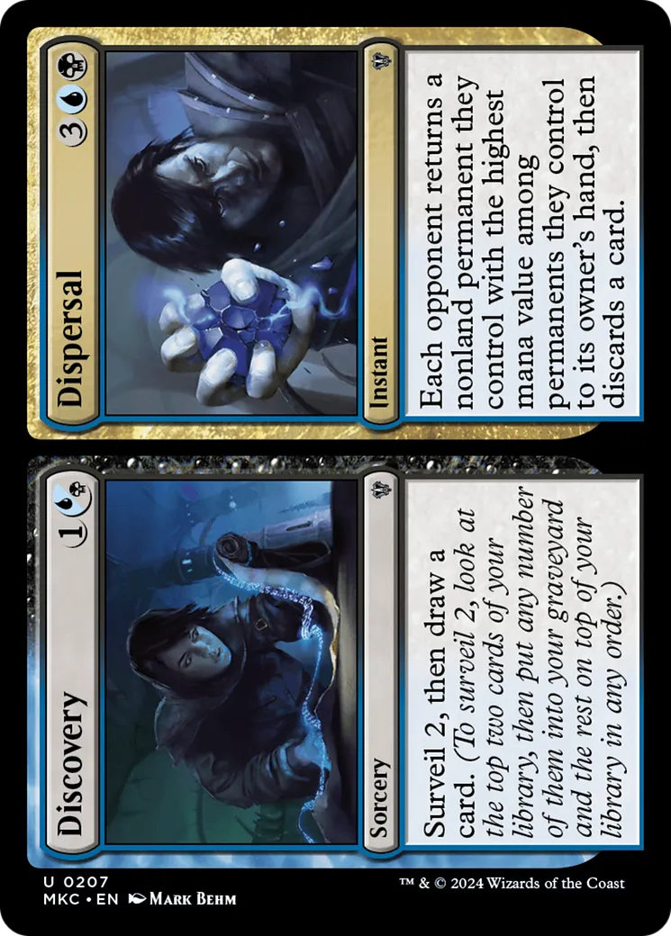Discovery // Dispersal — Murders at Karlov Manor Commander — Magic: The Gathering