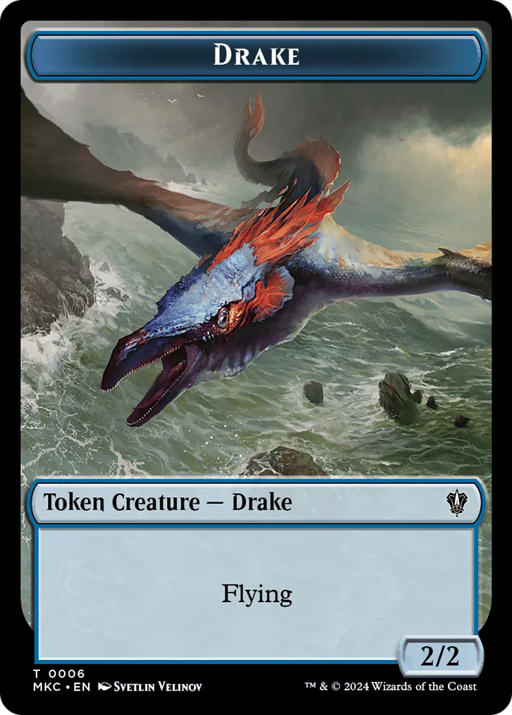 Drake — Murders at Karlov Manor Commander — Magic: The Gathering