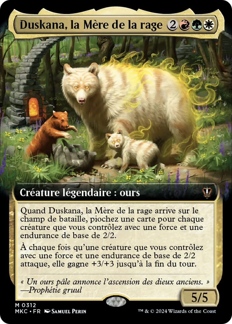 Duskana, la Mère de la rage — Murders at Karlov Manor Commander — Magic: The Gathering