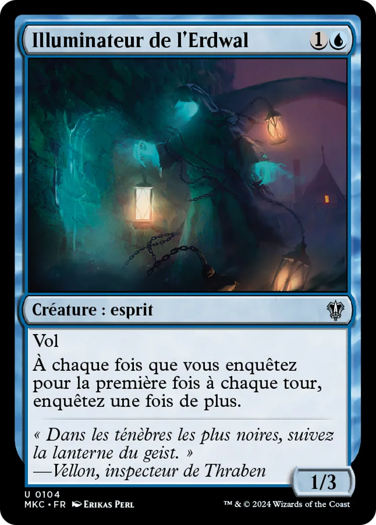 Illuminateur de l'Erdwal — Murders at Karlov Manor Commander — Magic: The Gathering
