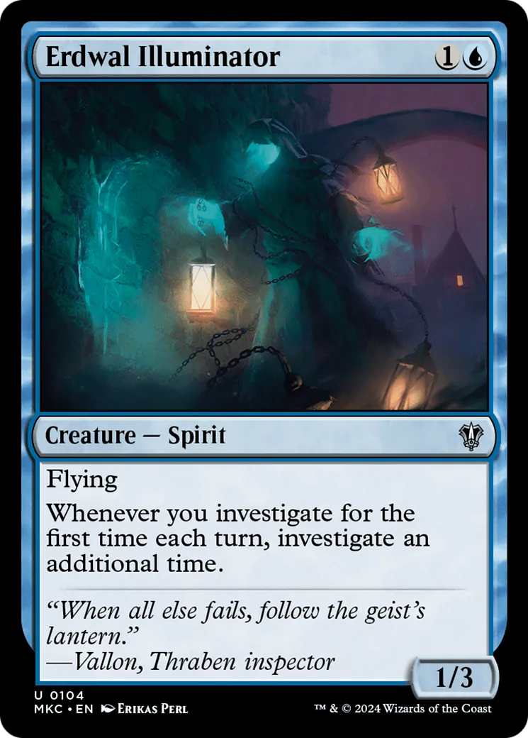 Illuminateur de l'Erdwal — Murders at Karlov Manor Commander — Magic: The Gathering