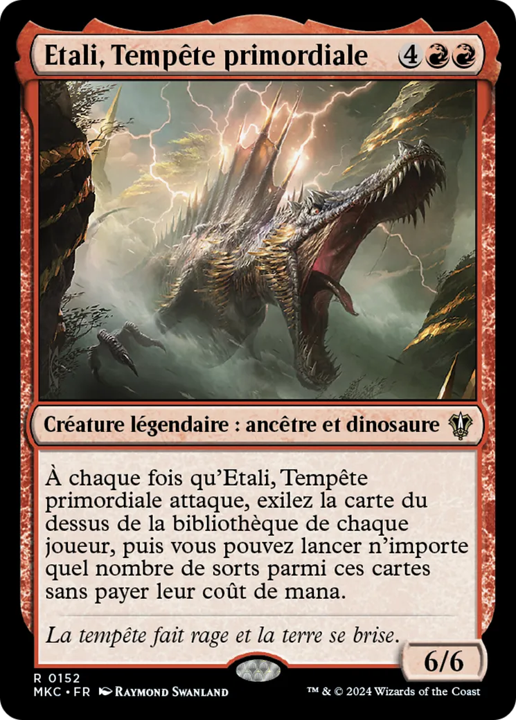 Etali, Tempête primordiale — Murders at Karlov Manor Commander — Magic: The Gathering