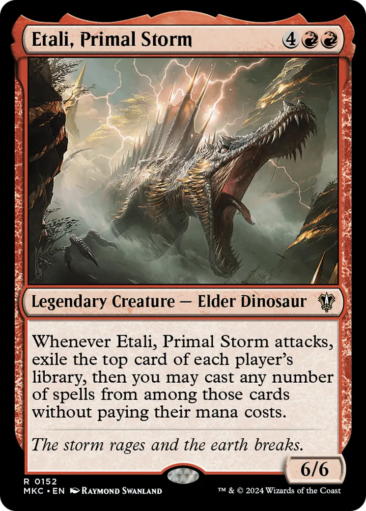 Etali, Primal Storm — Murders at Karlov Manor Commander — Magic: The Gathering
