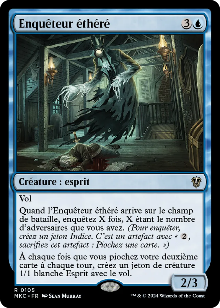 Enquêteur éthéré — Murders at Karlov Manor Commander — Magic: The Gathering