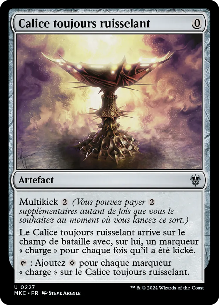 Calice toujours ruisselant — Murders at Karlov Manor Commander — Magic: The Gathering