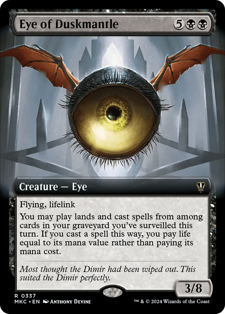 Œil de Manteaubrune — Murders at Karlov Manor Commander — Magic: The Gathering