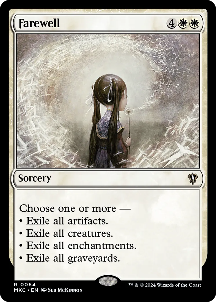 Farewell — Murders at Karlov Manor Commander — Magic: The Gathering