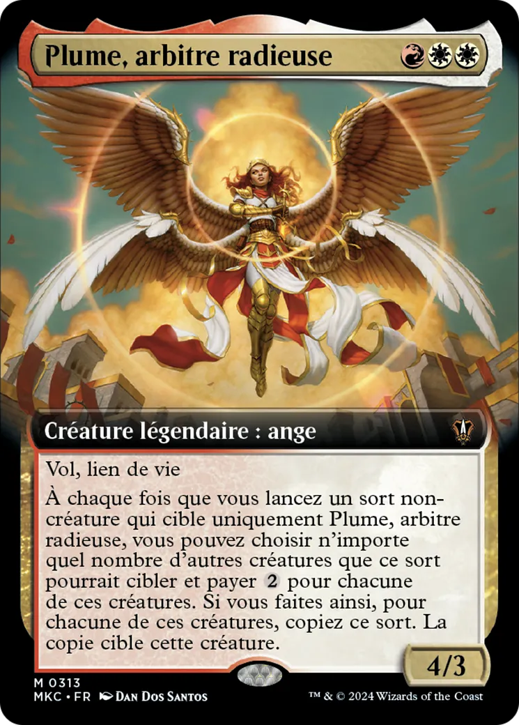 Plume, arbitre radieuse — Murders at Karlov Manor Commander — Magic: The Gathering