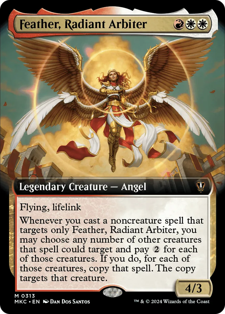 Feather, Radiant Arbiter — Murders at Karlov Manor Commander — Magic: The Gathering