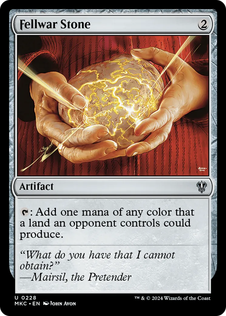 Fellwar Stone — Murders at Karlov Manor Commander — Magic: The Gathering