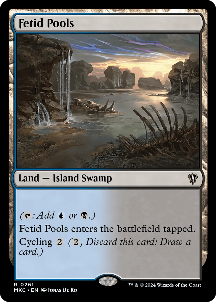 Fetid Pools — Murders at Karlov Manor Commander — Magic: The Gathering