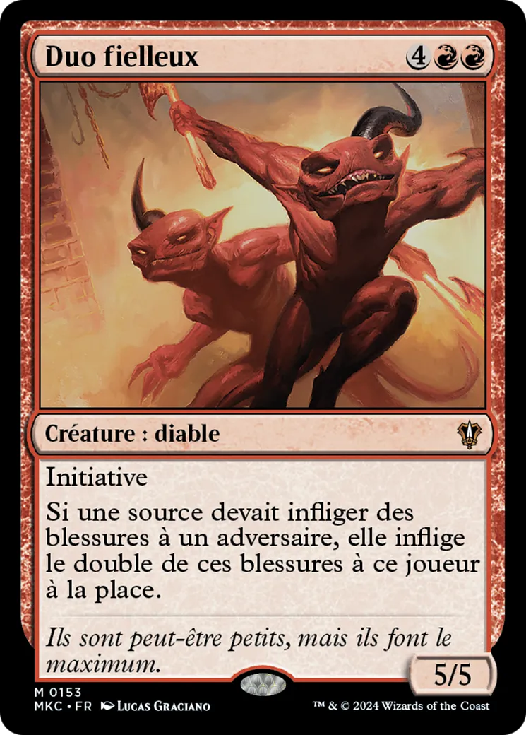 Duo fielleux — Murders at Karlov Manor Commander — Magic: The Gathering