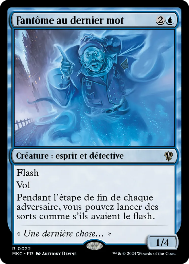 Fantôme au dernier mot — Murders at Karlov Manor Commander — Magic: The Gathering