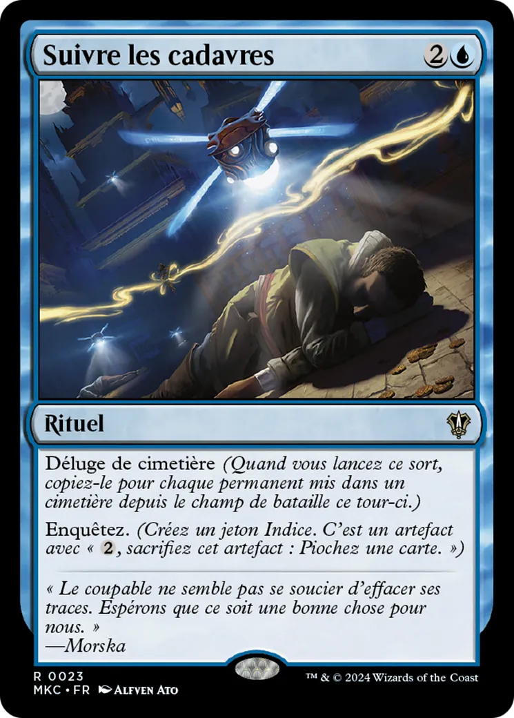 Suivre les cadavres — Murders at Karlov Manor Commander — Magic: The Gathering