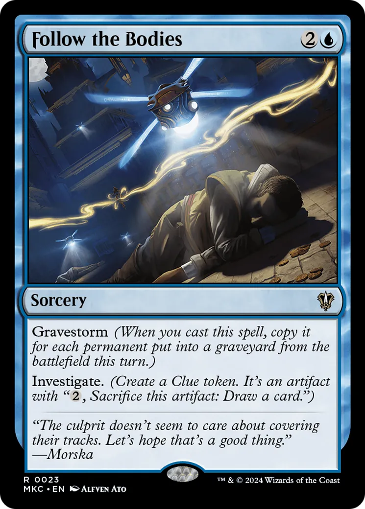 Follow the Bodies — Murders at Karlov Manor Commander — Magic: The Gathering