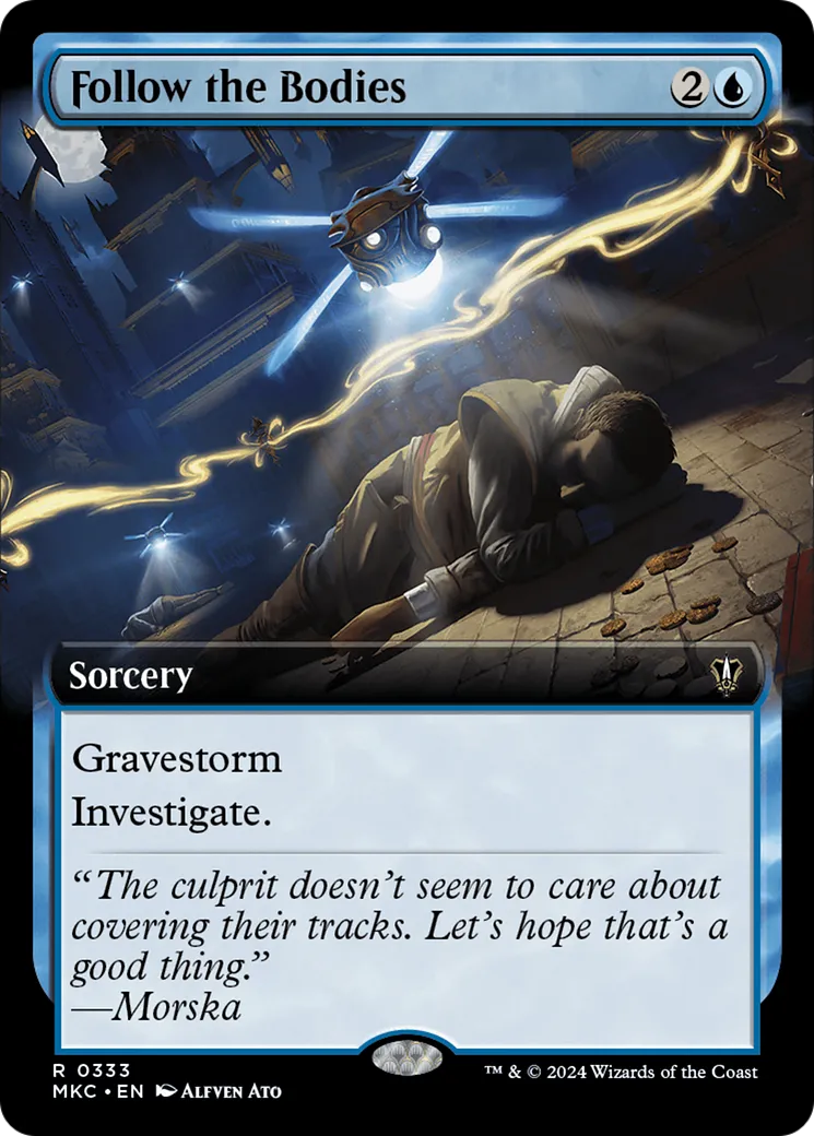 Follow the Bodies — Murders at Karlov Manor Commander — Magic: The Gathering