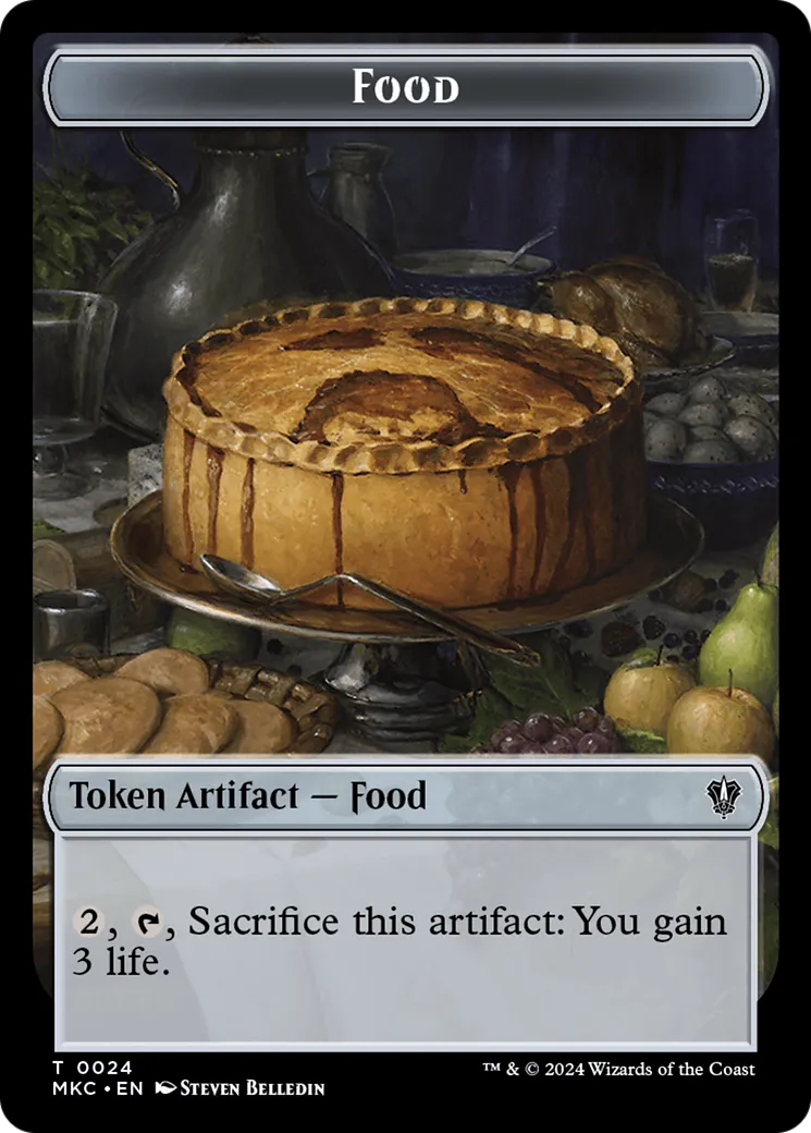 Food — Murders at Karlov Manor Commander — Magic: The Gathering
