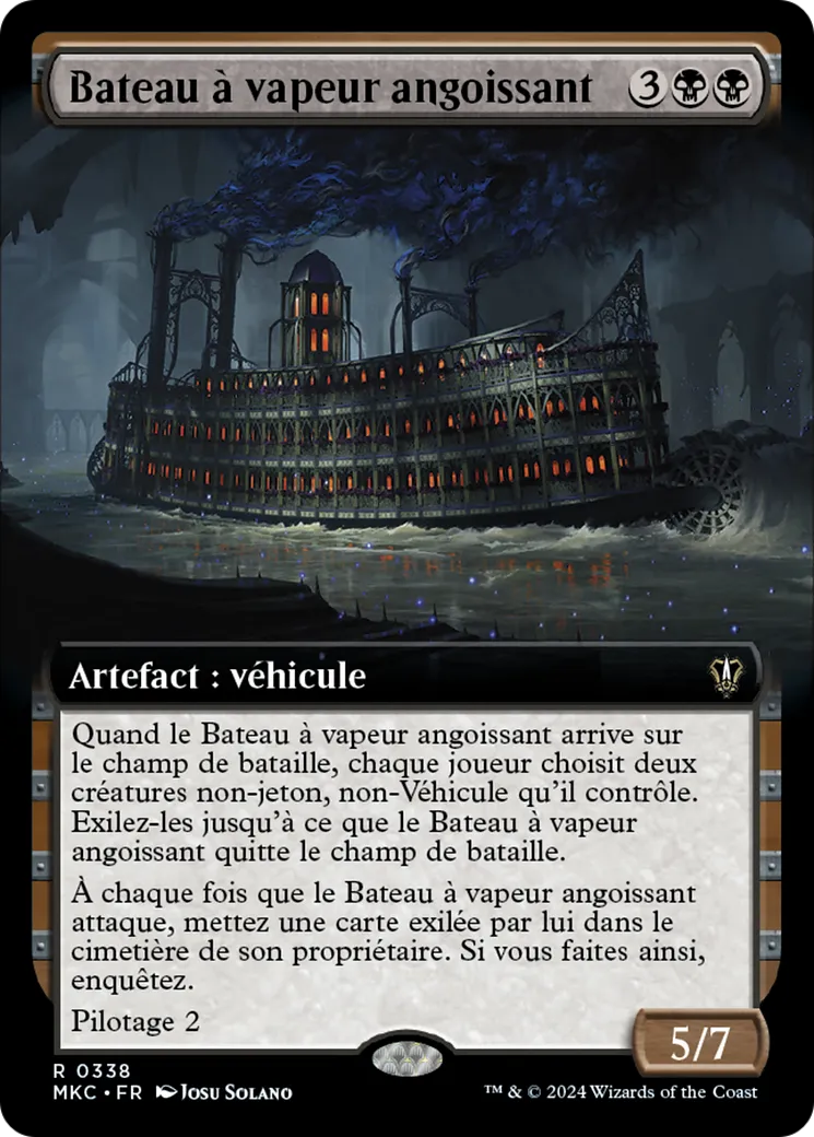 Bateau à vapeur angoissant — Murders at Karlov Manor Commander — Magic: The Gathering