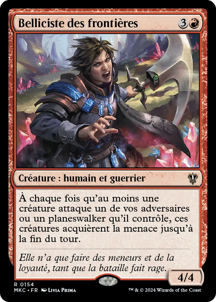 Belliciste des frontières — Murders at Karlov Manor Commander — Magic: The Gathering