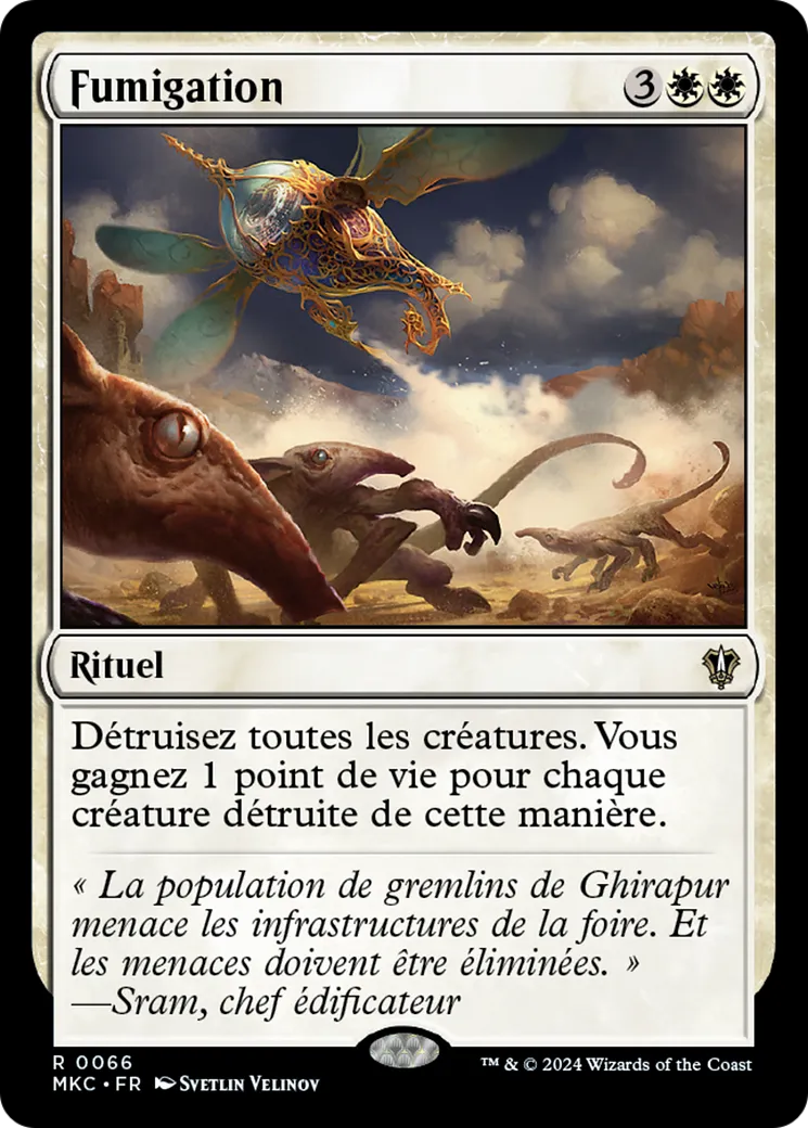 Fumigation — Murders at Karlov Manor Commander — Magic: The Gathering