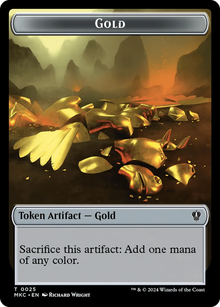 Gold — Murders at Karlov Manor Commander — Magic: The Gathering