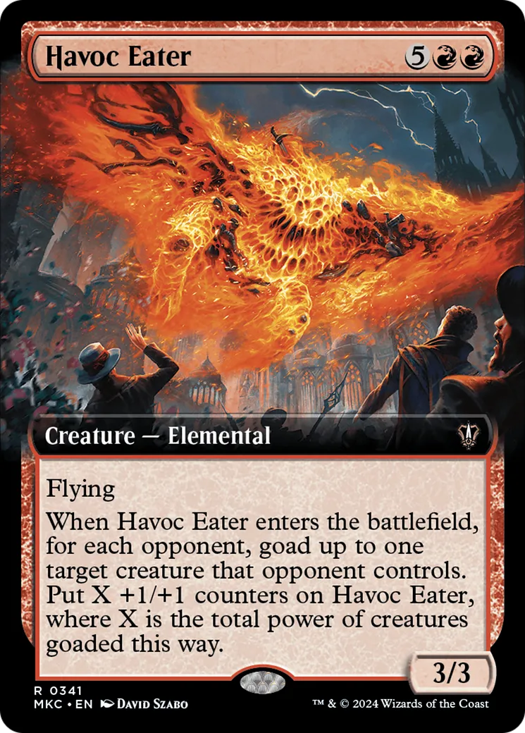 Havoc Eater — Murders at Karlov Manor Commander — Magic: The Gathering