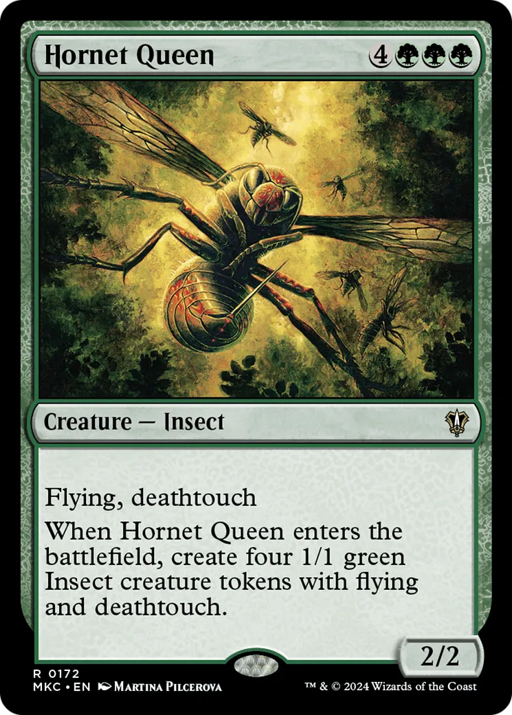 Hornet Queen — Murders at Karlov Manor Commander — Magic: The Gathering