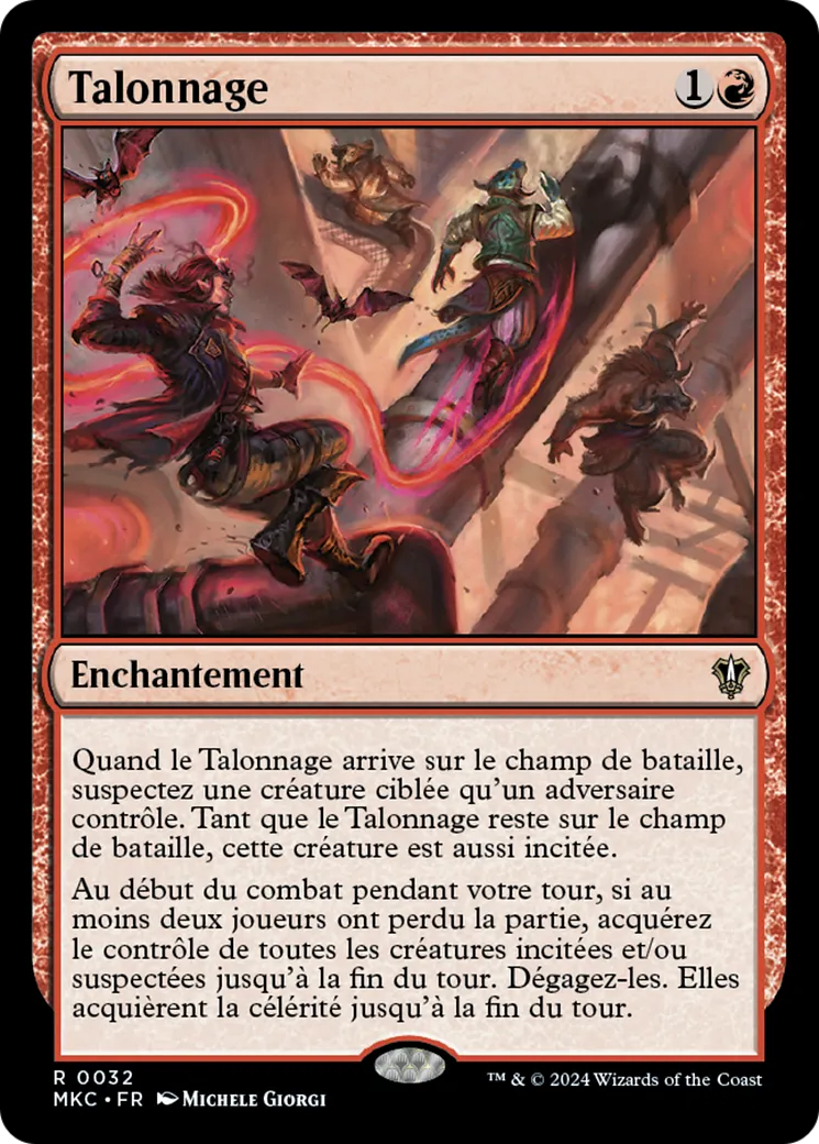 Talonnage — Murders at Karlov Manor Commander — Magic: The Gathering