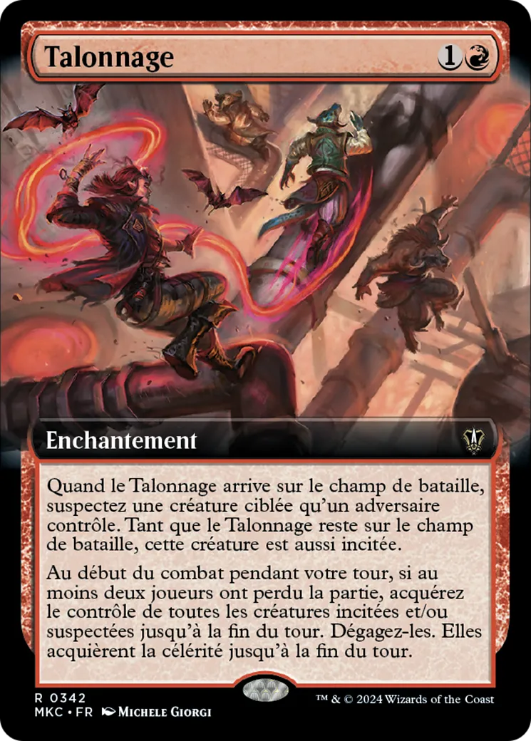 Talonnage — Murders at Karlov Manor Commander — Magic: The Gathering