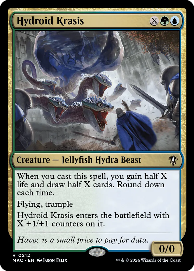 Hydroid Krasis — Murders at Karlov Manor Commander — Magic: The Gathering