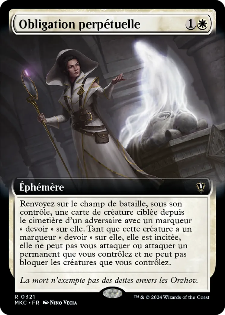 Obligation perpétuelle — Murders at Karlov Manor Commander — Magic: The Gathering