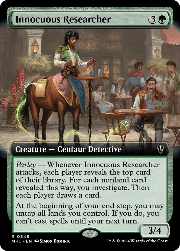 Innocuous Researcher — Murders at Karlov Manor Commander — Magic: The Gathering