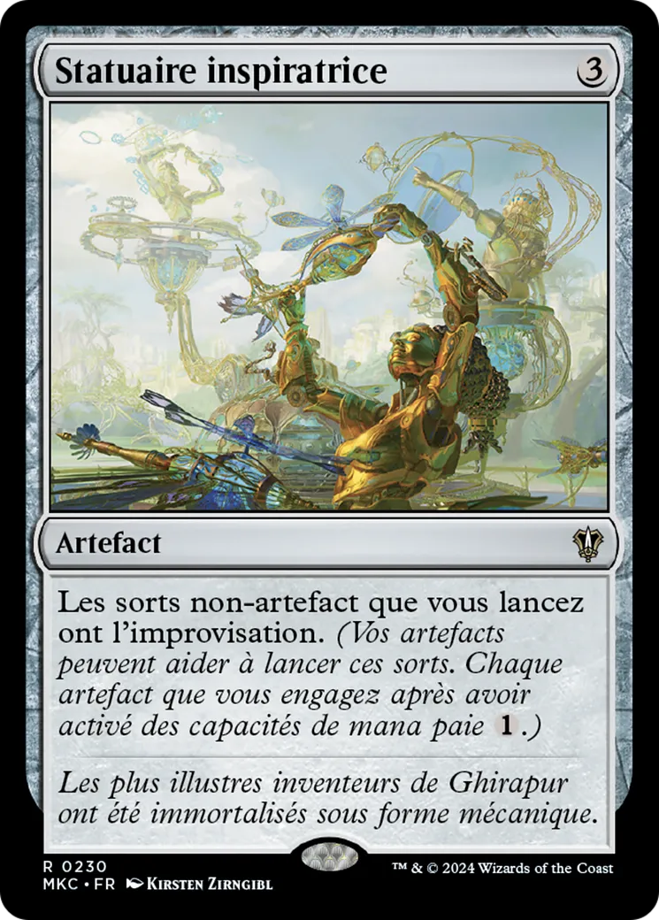 Statuaire inspiratrice — Murders at Karlov Manor Commander — Magic: The Gathering